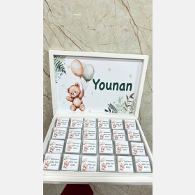 بكج شوكلاتة  24 قطعة  لبيبي ولد